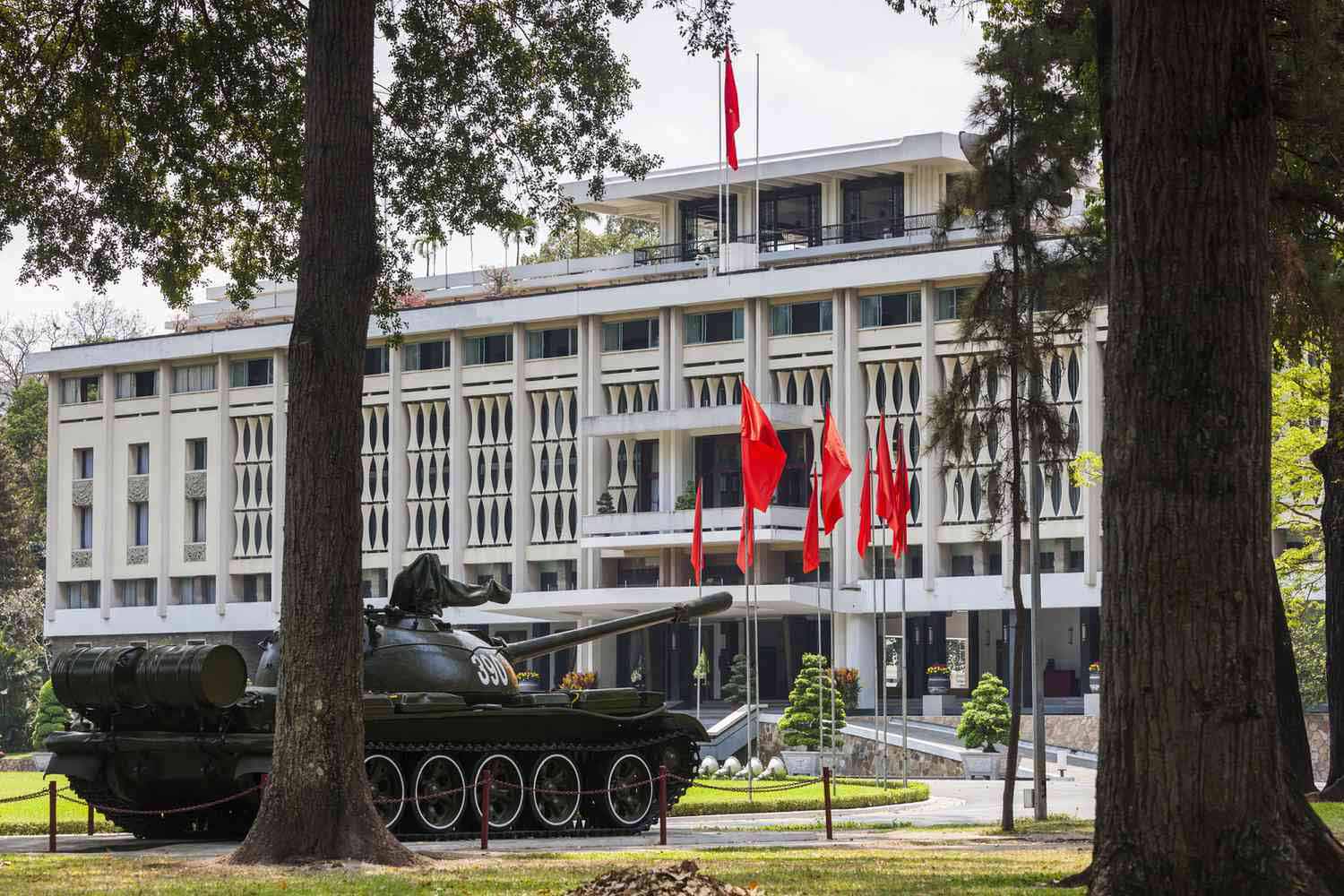 The Independence Palace in hcmc